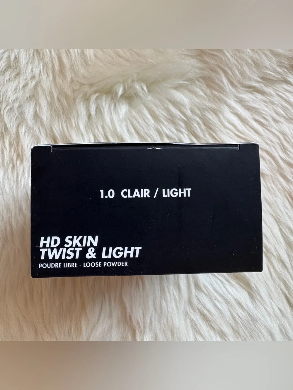 NEW Make Up For Ever HD Skin Twist & Light Loose Powder 1.0 Clair / Light 0.2 oz